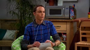 Sheldon finds his seat at Penny's -The Big Bang The Big Bang Bazinga | The Big Bang Bazinga