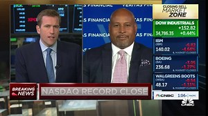 Dow, Nasdaq and S&P all set records at close