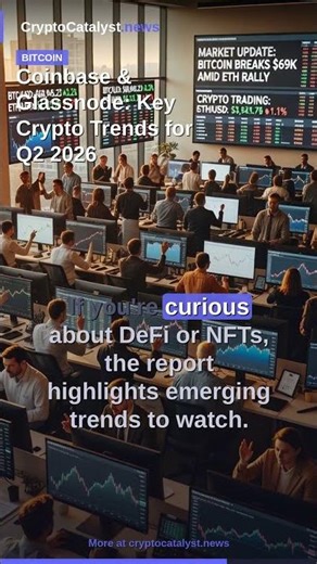 Coinbase & Glassnode: Key Crypto Trends for Q2 2026 #Shorts