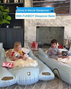 2.1K reactions · 260 shares | Give your kids the ultimate sleepover experience with our portable air mattress! Easy to inflate, deflate & pack away. Endless fun at home or on-the-go! | FUNBOY | Facebook