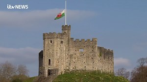 3.5K views · 179 reactions | The Welsh flag at Cardiff Castle is flying at half mast in memory of the Duke of Edinburgh https://bit.ly/3uCpx54 | ITV Wales | Facebook