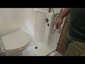 2021 Mercedes Benz Sprinter Coachmen Galleria How to Flush wet bath Part # 8