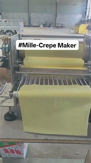 Mille Crepe Cake Making Machine