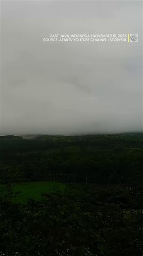 The Weather Network | This incredible time-lapse footage, condensing 85 minutes into one, shows the powerful eruption of Indonesia's Mount Semeru volcano on... | Instagram