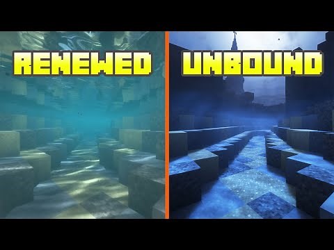 Seus Renewed vs Complementary Unbound | Shader Comparison