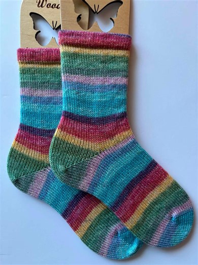 Knit Wool Crew Socks - Etsy