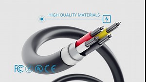 Universal 2-Slot White Power Cord for Tv Electronics and Laptops 6Ft