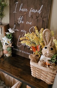 24K views · 189 reactions | Hey Friends  Here is a little Spring decorating video for you! Pretty much everything I show you here, I made myself! I have videos here on my page showing you how to make almost all of it as well 殺 I hope you enjoy! Next up, decorating my back porch! #decoratingforspring #springdecorideas #springcrafting #springcrafts #diyspringdecor #diycrafts #decorating #HomeDecor #handmadedecor | Love Crafted Decor | Facebook