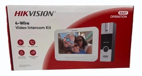 Hikvision 4 Wire Video Intercom Kit