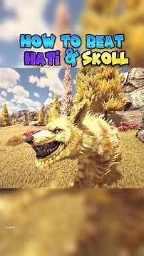 How to SOLO Hati and Skoll 2023✌️Full video with voice over on my channel✌️ #arksurvival #arkfjordur