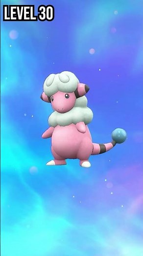 Mareep | Flaaffy | Ampharos | Evolution in Pokemon Scarlet & Violet #pokemon #evolution #shorts