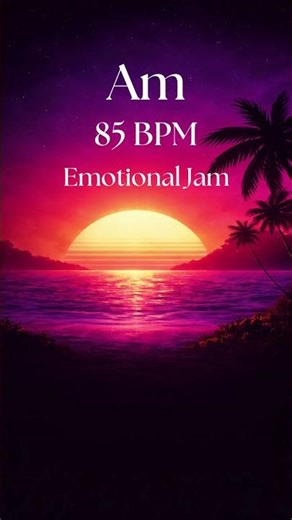 Am Guitar Backing Track - 85 BPM #guitarjam #backingtrack #rockbackingtrack #guitarbackingtrack