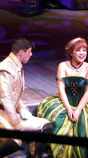 Anna and Hans Perform Love Is An Open Door Disneyland Frozen Live at the Hyperion #Shorts