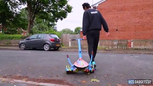 Latest Graffiti Hoverboard Go Kart Racing (Hoverkart) By HCS Gadgets