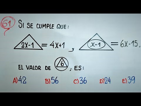 OPERADORES MATEMÁTICOS | RAZONAMIENTO MATEMÁTICO