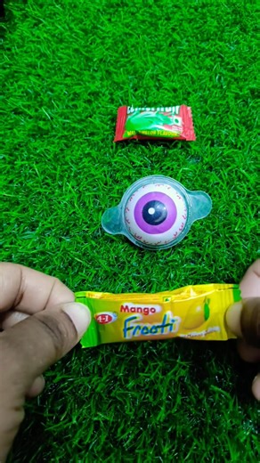 candy & eye ball & center fruit #unboxing #shorts #trending #viral