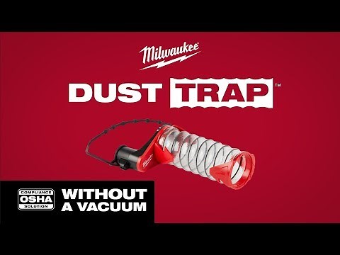 Milwaukee® SDS Plus DUST TRAP™ Drilling Shroud