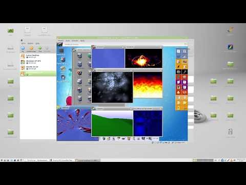 Icaros Desktop 2.0 running on Virtualbox