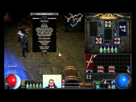 Path of Exile: Rustic Sash Recipe