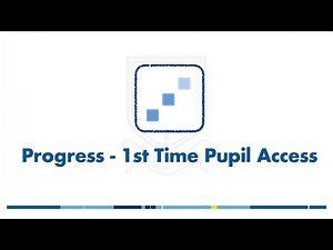 Pupil Progress 1st Time Login Guide