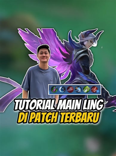 Tutorial main Ling di patch terbaru by Jeje‼️ #jejeadriel #MLBBM7 #MLBB