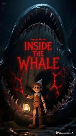 Pinocchio’s Nightmare: Trapped Inside the Belly of the Whale 🩸 | Scary Short Story