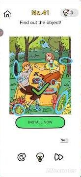 brain# out #game# 37,38,39,40,41 #complete #level #video