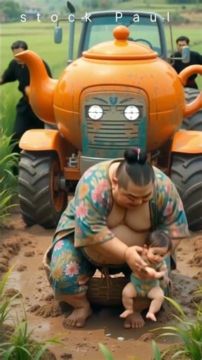 💥♥️evolution of baby: attack on sumo family😍#funny #shortsfeed #comedy #viral #cute