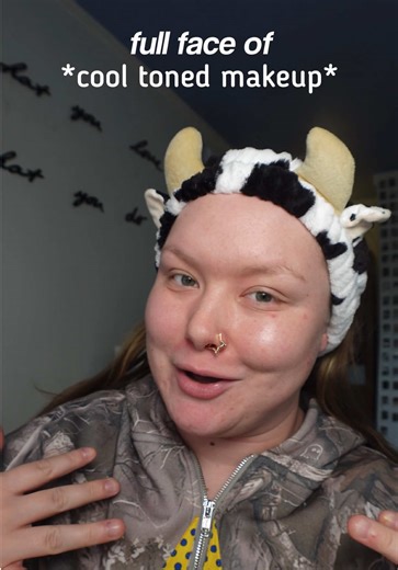 Cool toned makeup girlies UNITE! I literally love this so much 😭💘 @e.l.f. Cosmetics @NARS Cosmetics @Westman-Atelier @Kosas @Kaleidos Makeup @Makeup Revolution @SHEGLAM #grwm #cooltonedmakeup #makeup #tutorial #nyemakeup