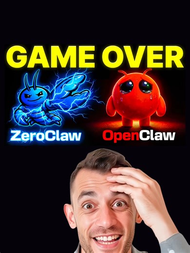 Want to learn more? Guide is in bio! ZeroClaw is a free, open-source AI agent that runs on less than 5MB of RAM 🤯 The software costs nothing — you just pay small API fees for the AI model you connect it to. Perfect if you want a private, lightweight AI on any device. #AITools #OpenSource #TechTips #AIAgent #TechEducation #AIForBeginners #ZeroClaw #PrivacyFirst