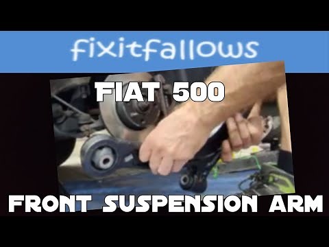 Fiat 500 Control Arm change