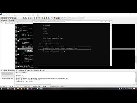 Pharmacy Inventory System in C++ with source code | Source Code & Projects