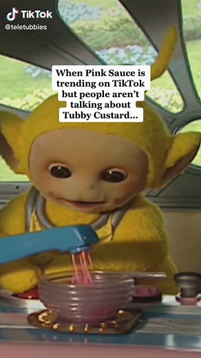 The OG Pink Sauce 💕 #teletubbies
