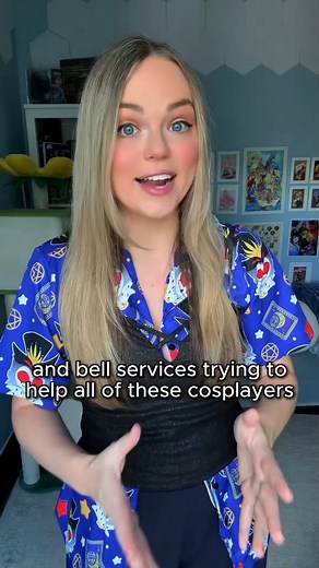 I used to work at a convention hotel, but never even came close to experiencing what the #dragoncon hotels must go through...👀 Full video about cosplay and conventions is 📌'd to my FB page! #cosplay #conventions #anime #nerd | Jessica Vanel