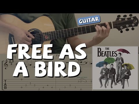 Free as a Bird / The Beatles (Guitar) [Notation + TAB]