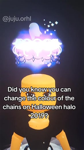 Change Colors on Halloween Halo in Royale High Tutorial