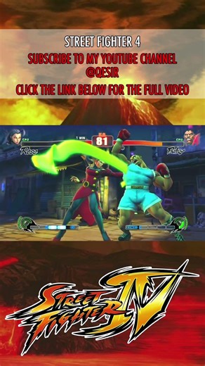 STREET FIGHTER 4: ROSE VS BLAROG SHORT