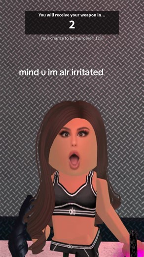 she’s mad i’m skinny #bloxy #mm2 #brandynitty #brandy #irritated | mm2 funny moments