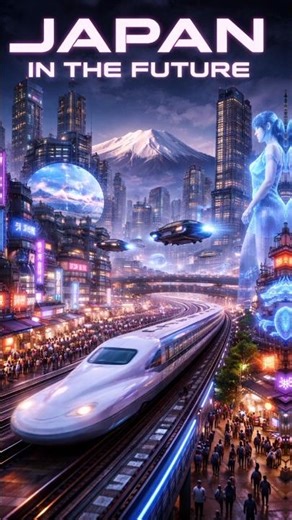 Japan Living in 2050? 🇯🇵🤖 | Future Technology #shorts #telugu