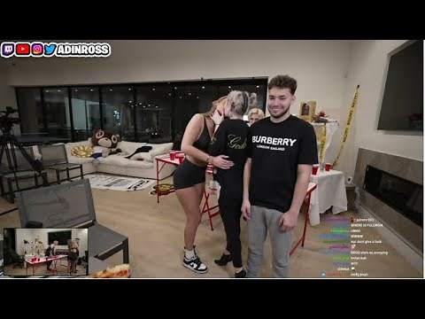 Sky Bri and NYYXXII MAKEOUT w/ Adin Ross & xQc