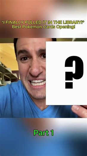 I FINALLY PULLED IT IN THE LIBRARY! Best Pokemon Cards Opening! Part 1