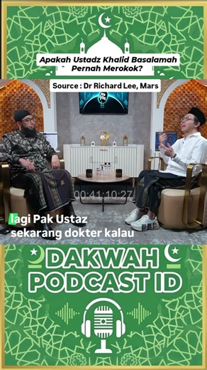 Ustadz Khalid Basalamah Ever Smoked?, Dr Richard Lee, MARS, DOWNLOAD 19