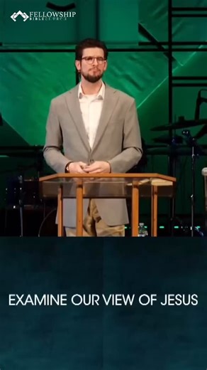 📝 Try this simple exercise this week: Write at the top of a page, “To me, Jesus is…” and fill it in — without checking your Bible. Then open Scripture and do it again. Let God’s Word refine, correct, and deepen how you truly see Jesus. #SermonSpotlight #FellowshipBibleChurch #WhoIsJesus #FaithReel #SpiritualGrowth | Fellowship Bible Church