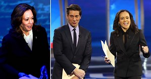 Linsey Davis and David Muir called 'disgusting' for failing to fact-check Harris' claims during debate
