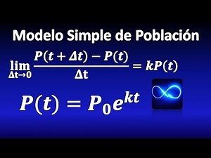 01. Modelo simple de población, Ecuaciones Diferenciales