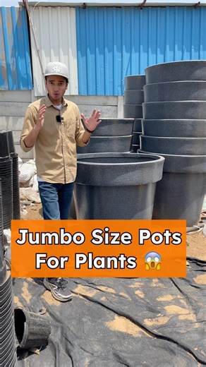 Rare jumbo big size pots for big plants & trees 🌲