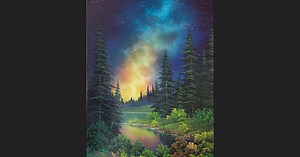 The Joy of Painting with Nicholas Hankins: Bob Ross' Unfinished Season | Galaxy Grandeur | Season 1 | Episode 109