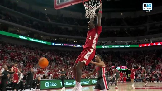 16K views · 345 reactions | Nebraska Cornhuskers Highlights vs. Ohio State Buckeyes, 02/09/2025 | Nebraska Men's Basketball | Facebook