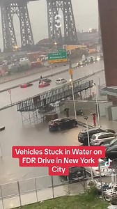Vehicles stuck on the FDR drive! | The Shirley Drive In