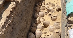 Des jarres à vin de 5 000 ans découvertes dans la tombe d'une puissante reine égyptienne